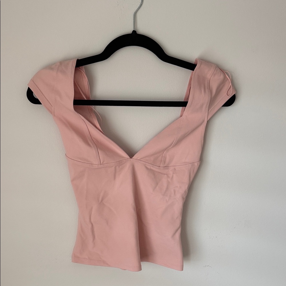 Free People Blush Pink Top